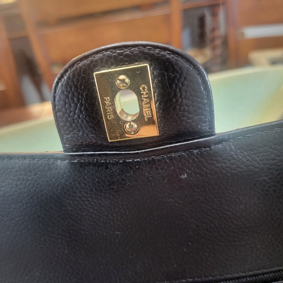 Chanel Black medium double flap - Picture 6 of 15